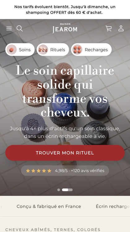 Maison Jearom : accueil