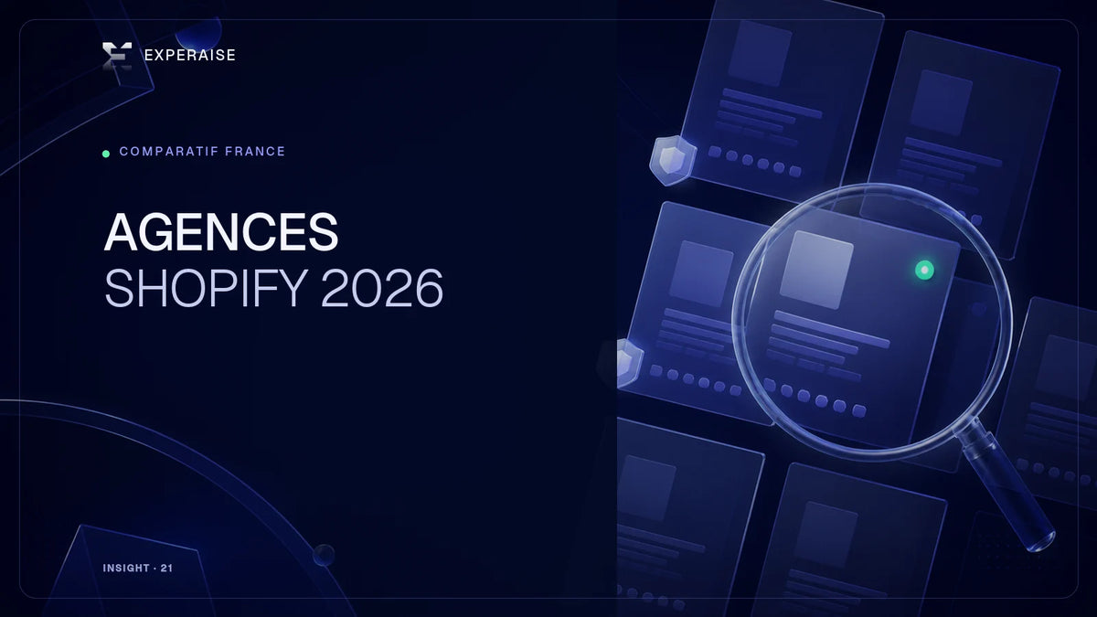 Comparatif des agences Shopify en France en 2026