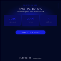 Page #1 du CRO — valeur agence 790 € · 299 €