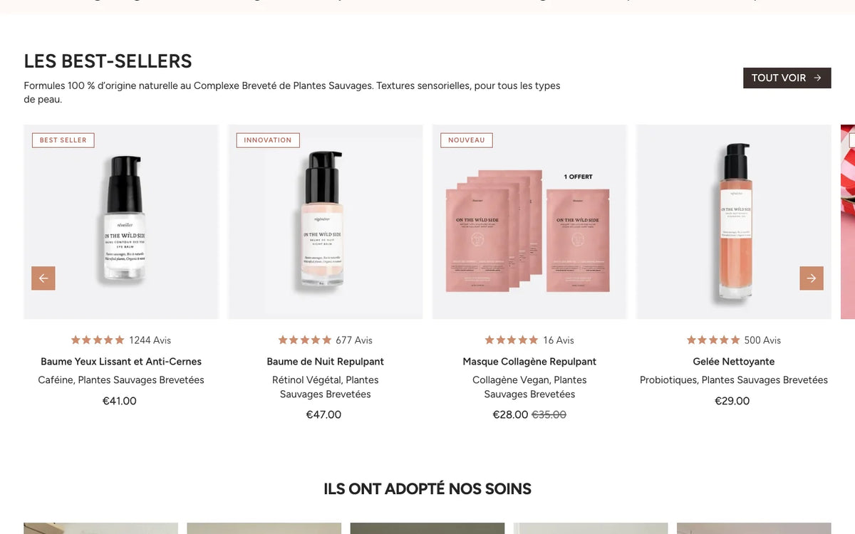Boutique On The Wild Side : Accueil : les best-sellers