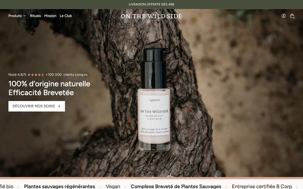 Boutique Shopify On The Wild Side