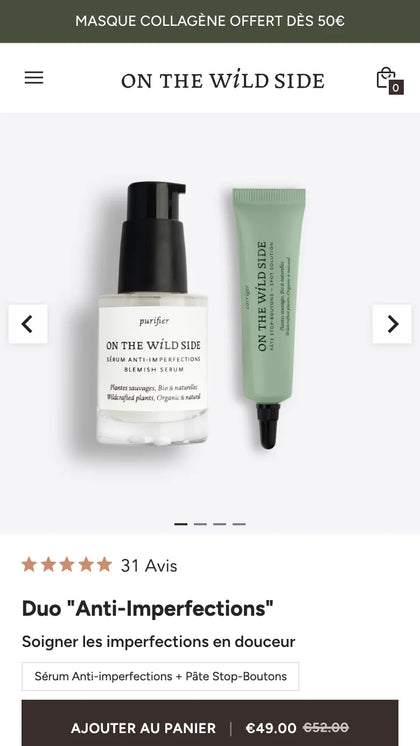 Fiche Duo Anti-Imperfections