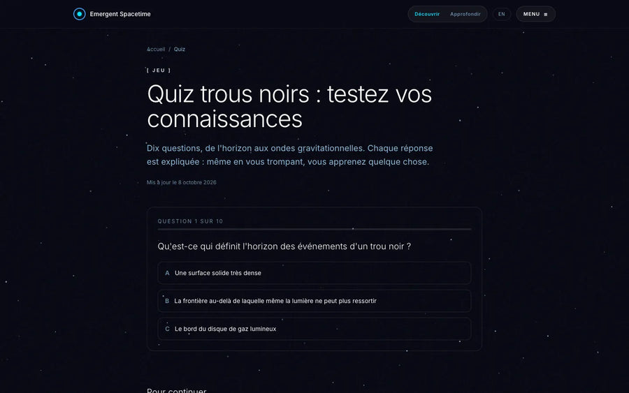 Équipes produit et marketing : capture de the42laws.fr/quiz