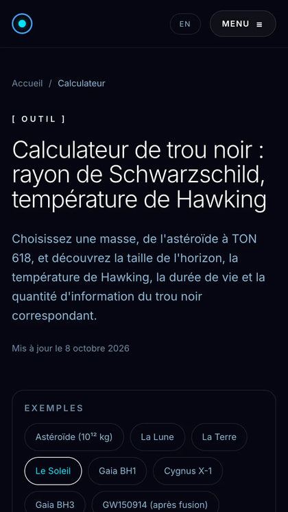 The 42 Laws : calculateur
