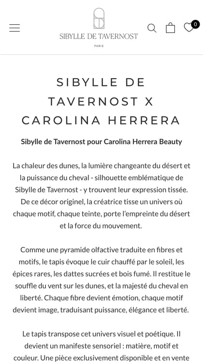 Collection Carolina Herrera