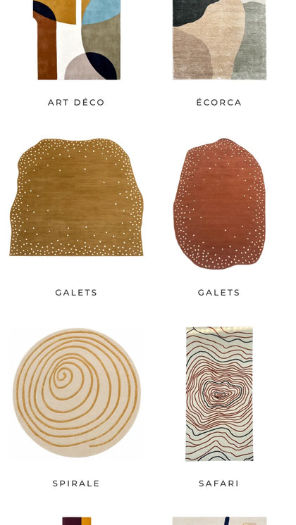 Tapis : formes et motifs