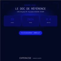 EXPERAISE Thesis 2026 PDF conversion Shopify — bénéfices | EXPERAISE