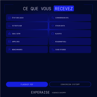 EXPERAISE Thesis 2026 PDF conversion Shopify — contenu | EXPERAISE
