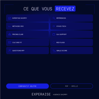 Guide choisir agence Shopify PDF grille scoring — contenu | EXPERAISE