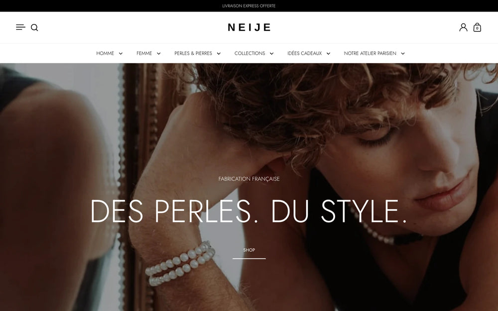 Boutique Shopify Neije