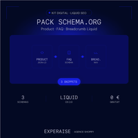 Pack Schema.org Liquid Shopify Product FAQ — hero | EXPERAISE