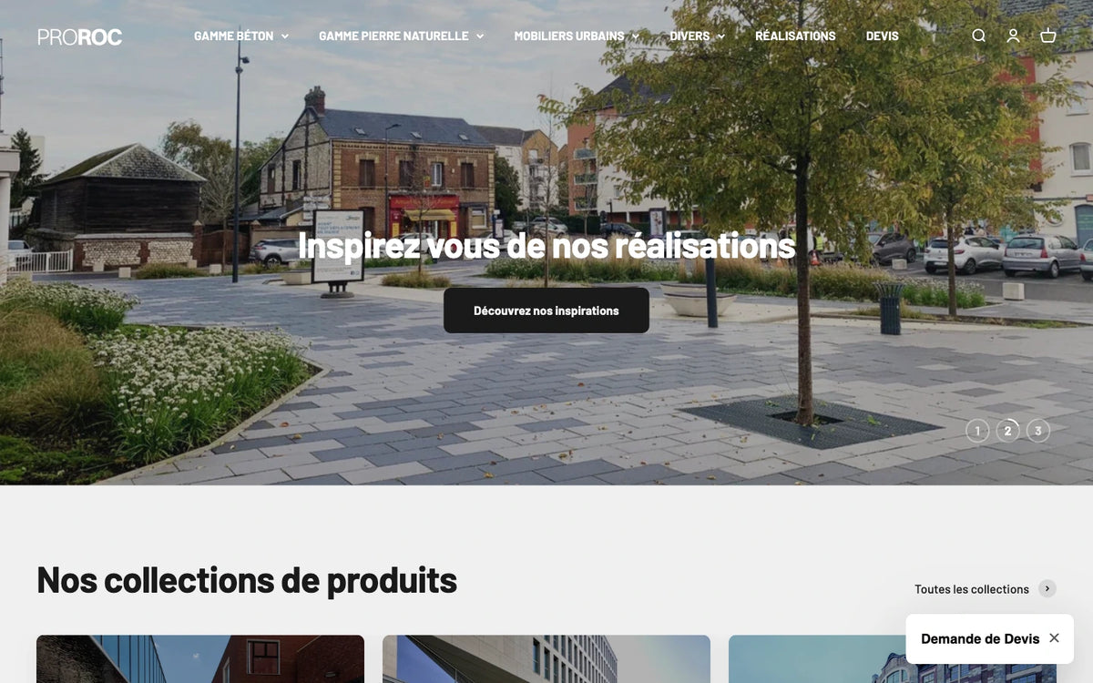 Boutique Shopify PROROC