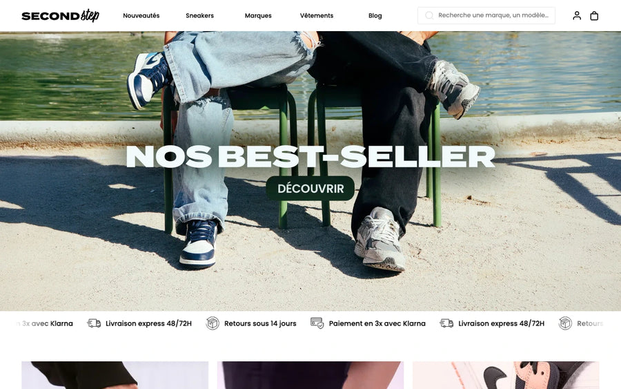 Agence Shopify Paris : projet e-commerce premium EXPERAISE