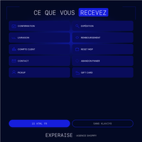 15 templates emails transactionnels Shopify HTML FR — contenu | EXPERAISE